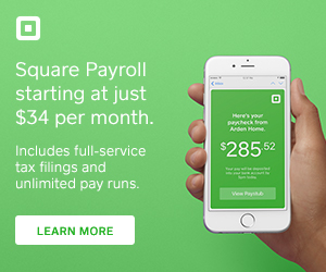 Square has affortable payroll solutions for your small business.